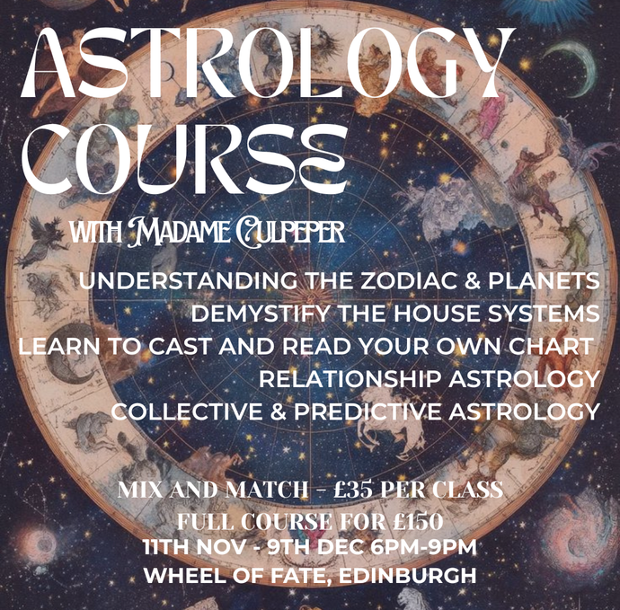 Astrology Course at Wheel of Fate