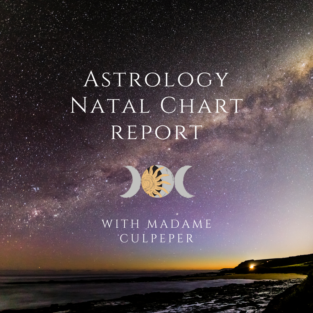 Astrology Natal Chart Report