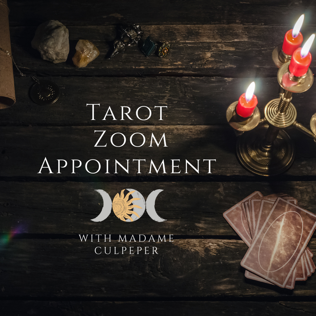 Tarot Zoom Appointment